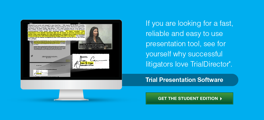 Thank you for selecint TrialDirector